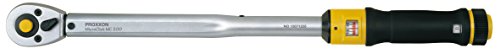 Proxxon Drehmomentschlüssel MicroClick MC 200 1/2' (12.5 mm), präziser Schraubenschlüssel mit Umschaltknarre, 40-200 Nm, mit...