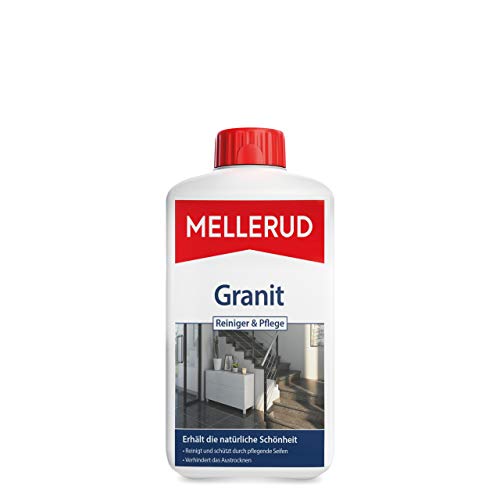 Mellerud Granit Reiniger & Pflege – Reinigungsmittel zum Entfernen von hartnäckigen Verschmutzungen auf Granit- oder...