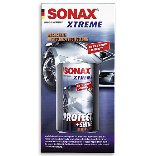 SONAX XTREME Protect+Shine Hybrid NPT (210 ml) wachsfreie Hochglanz-Versiegelung für alle neuen, neuwertigen und mit Politur...