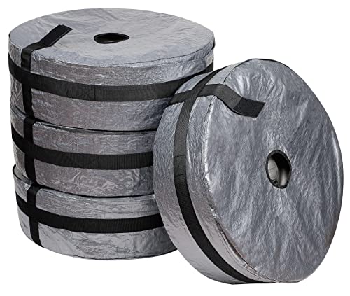 Walser Reifentaschen-Set Tarpaulin, robuster Reifenschutz 4-teilig, wasserdichte Reifenschutzhülle, Reifenaufbewahrung