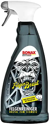 SONAX FelgenBeast (1 Liter) entfernt selbst biestige Verschmutzungen auf allen polierten, verchromten und matten Stahl- &...